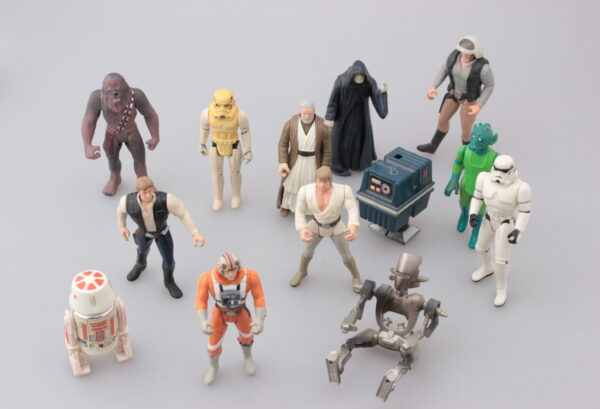 STAR WARS FIGUURIT, 13 KPL