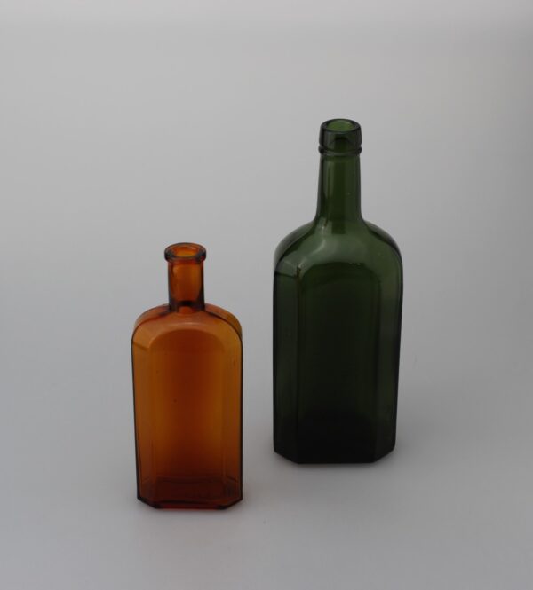 ANTIIKKISET LASIPULLOT, 2 KPL - Image 2