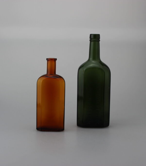 ANTIIKKISET LASIPULLOT, 2 KPL - Image 4
