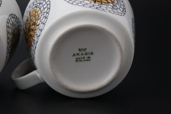 ARABIA KEHÄKUKKA KAHVIKUPIT, 2 KPL - Image 5