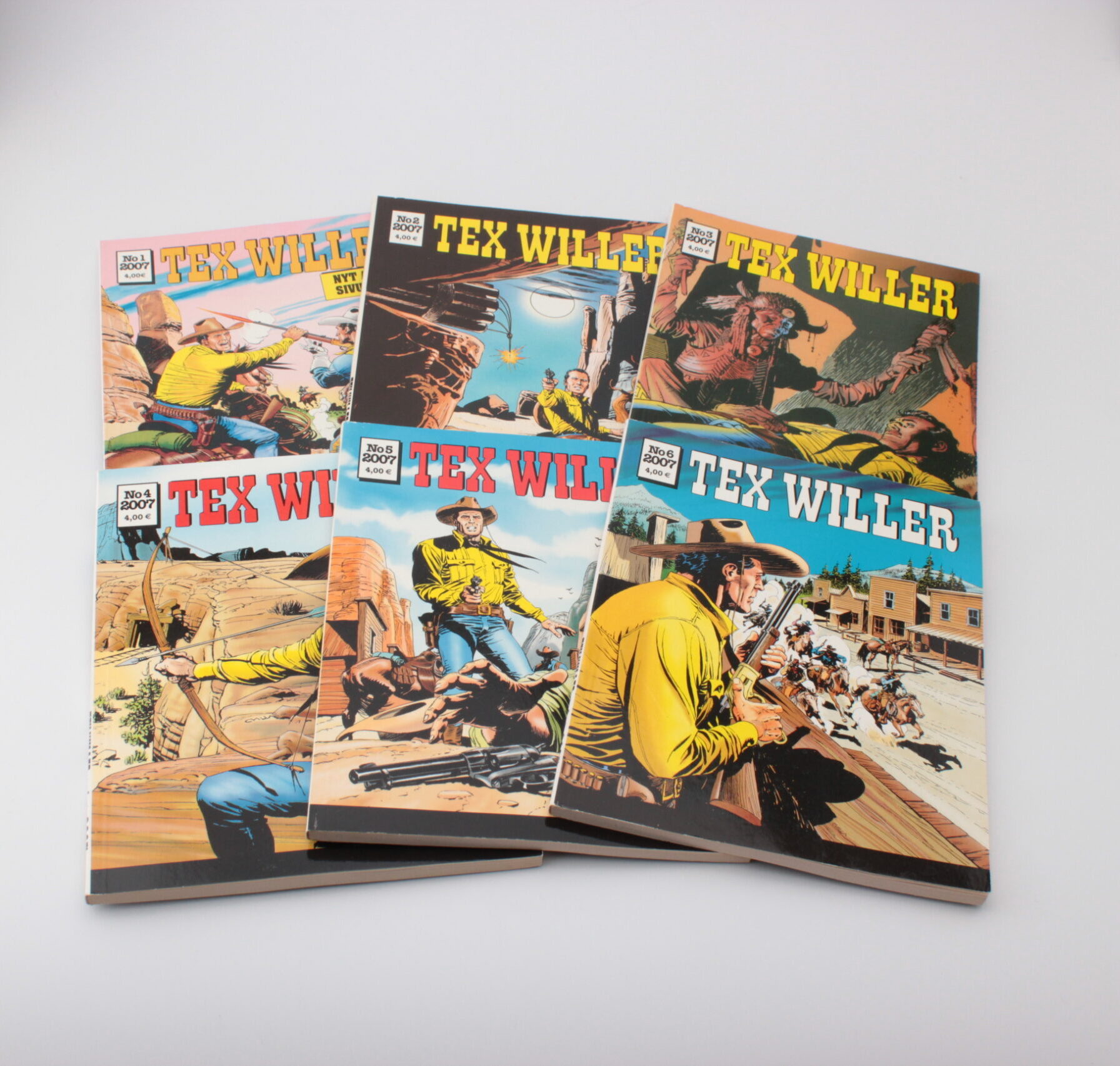 TEX WILLER VUOSIKERTA 2007 NUMEROT 1 16 Goodwill verkkokauppa TEX WILLER VUOSIKERTA 2007 NUMEROT 1 16 Goodwill verkkokauppa