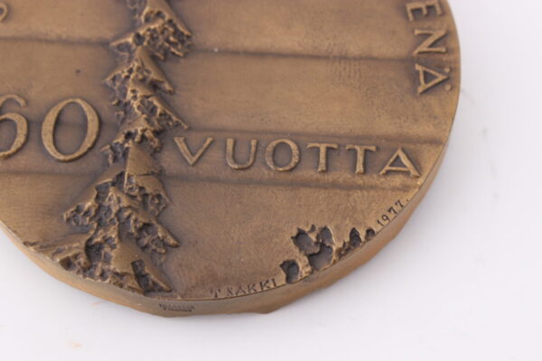 SUOMI ITSENÄISENÄ 60 VUOTTA MITALI - Image 2