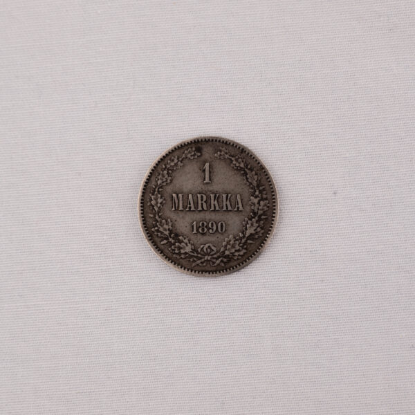 HOPEINEN 1 MARKAN KOLIKKO 1890
