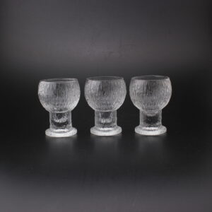 IITTALA KEKKERIT LIKÖÖRILASIT, 3 KPL