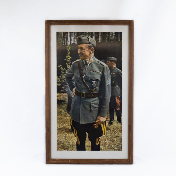 MANNERHEIM KEHYSTETTY PAINOKUVA
