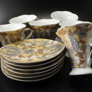 KUPIT + LAUTASET 6KPL SETTI
