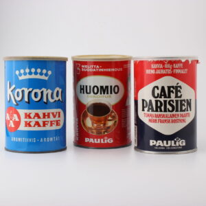 VINTAGE KAHVIPURKIT, 3 KPL