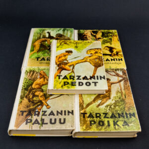 TARZAN KIRJOJA 5 KPL