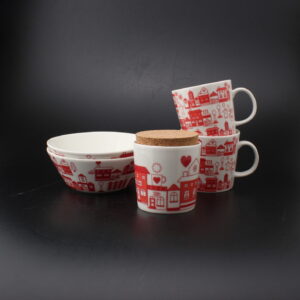 ARABIA JOULUKYLÄ SETTI, 5 OSAA