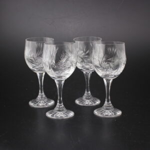 KRISTALLISET SNAPSILASIT, 4 KPL