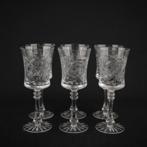 JALALLISET KRISTALLI JUOMALASIT 6 KPL