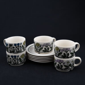 ARABIA FLORA 10-OSAINEN KAHVIASTIASTO