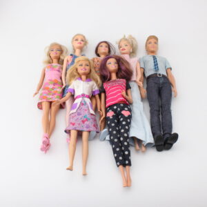 MATTEL INC. BARBIE SETTI, 7KPL