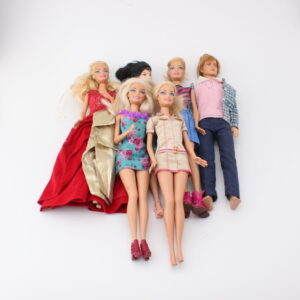 MATTEL INC. BARBIE SETTI, 6KPL