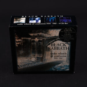 BLACK SABBATH UNDER WHEELS OF CONFUSION CD BOKSI