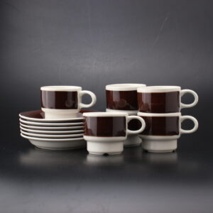 ARABIA INARI KAHVIKUPPI JA TASSI, 6 KPL