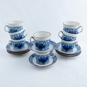 LOMONOSOV "BLUE BIRD" -KAHVIASTIASTO