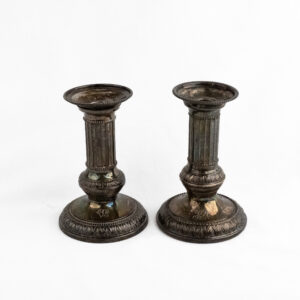 HOPEISET KYNTTILÄNJALAT 2 KPL