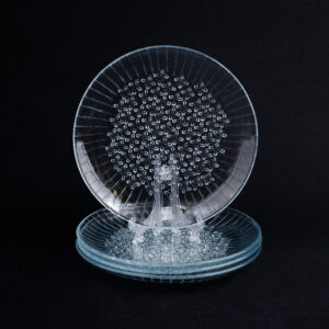 RIIHIMÄEN LASI, LINNEA LAUTASET 4 KPL