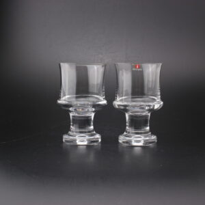 IITTALA TAVASTIA PUNAVIINILASIT, 2 KPL