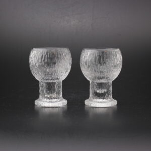 IITTALA KEKKERIT LIKÖÖRILASIT, 2 KPL